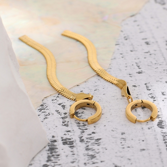 Elegant Long Tassel Earrings - Picture 5 of 7